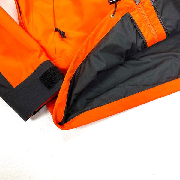North Face Orange Gore Tex Hooded Jacket
