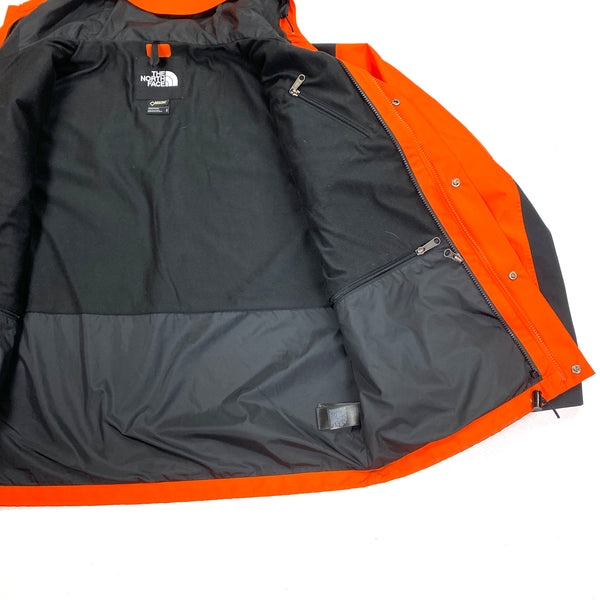 North Face Orange Gore Tex Hooded Jacket