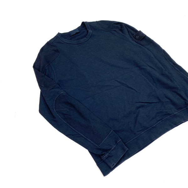 Stone Island Navy Ghost Crewneck Sweatshirt