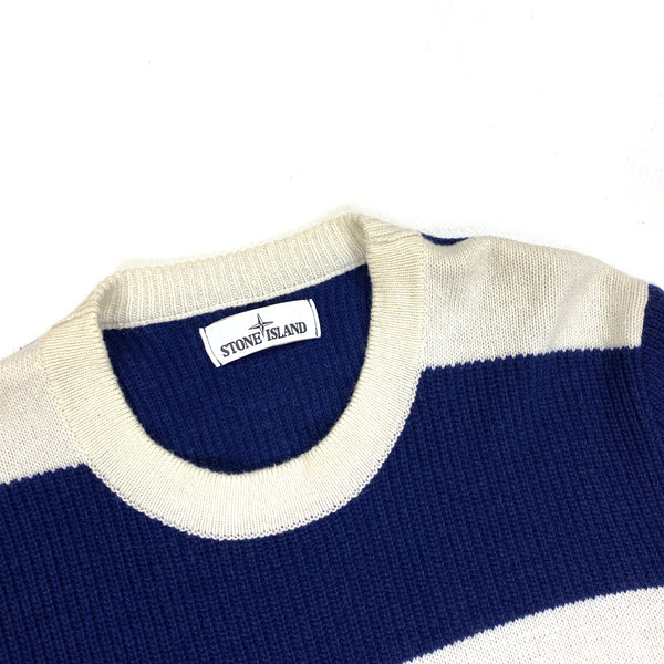 Stone Island Embroidered Logo Knit