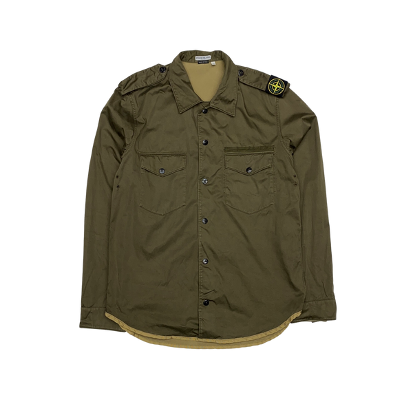 Stone Island 2005 Raso Floccato Overshirt