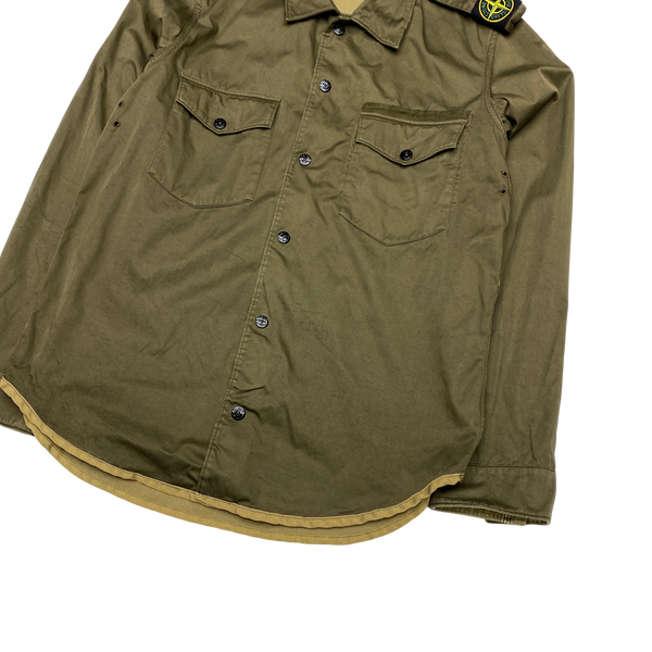 Stone Island 2005 Raso Floccato Overshirt