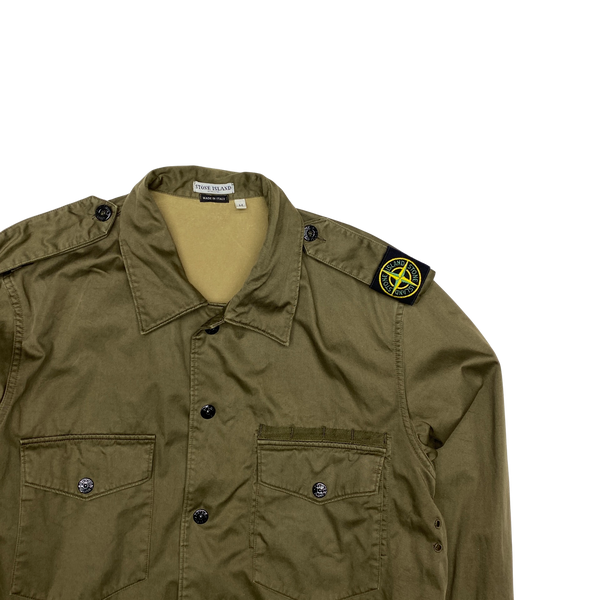 Stone Island 2005 Raso Floccato Overshirt