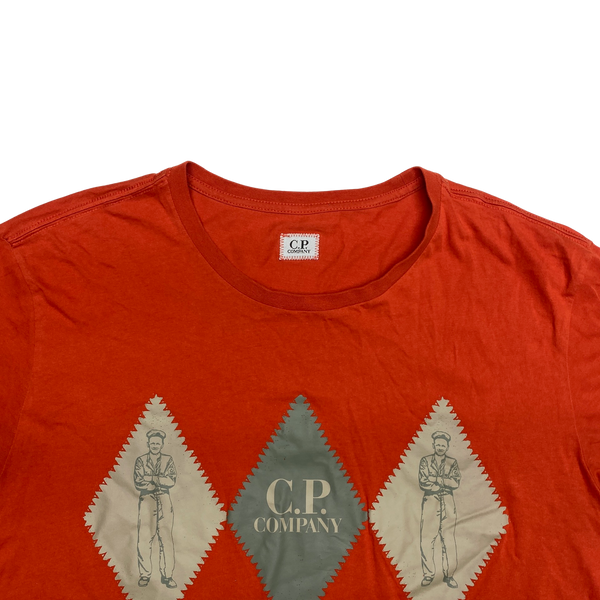 CP Company Diamond Cotton T Shirt