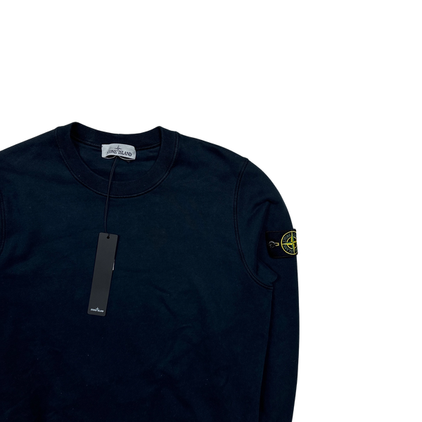 Stone Island 2022 Navy Crewneck Sweatshirt - Medium