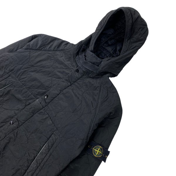 Stone Island Vintage 2005 Quilted Nylon Metal Shimmer Jacket