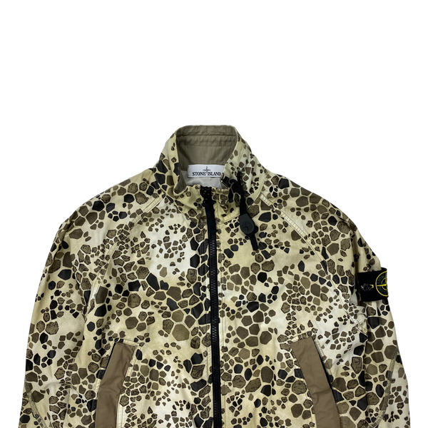 Stone Island Alligator Camo Light Cotton Nylon Jacket