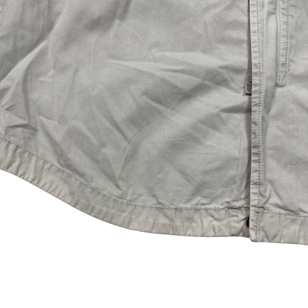 Stone Island 2014 White Cotton Overshirt - XXL