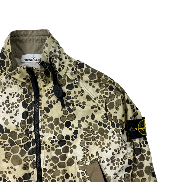 Stone Island Alligator Camo Light Cotton Nylon Jacket