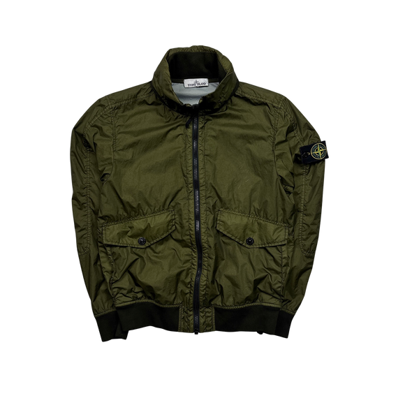 Stone island hotsell membrana jacket khaki