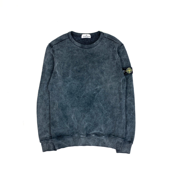 Stone Island Frost Effect Crewneck Jumper Mat s Island