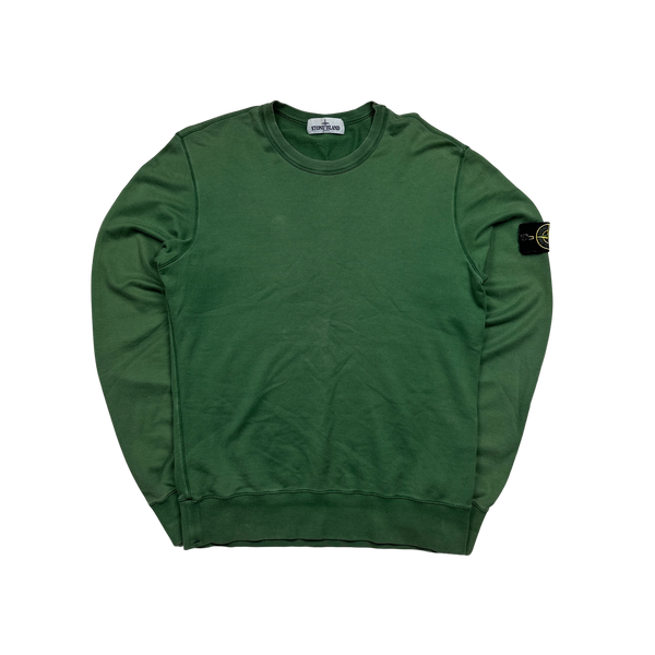 Stone Island 2012 Green Sweatshirt - Medium