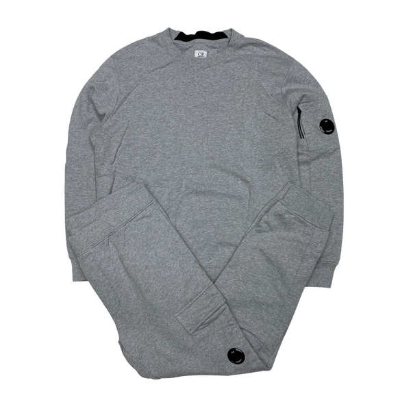 CP Company Light Grey Tracksuit Set