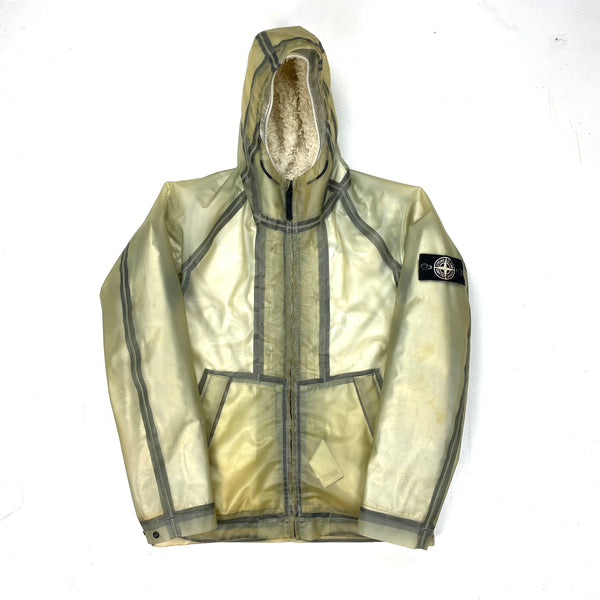 Stone Island Sherling Lined Poly Cover Jacket