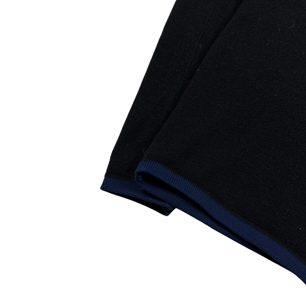 Stone Island 2016 Black Zipped Knitted Jumper - Medium