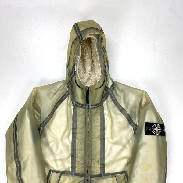 Stone Island Sherling Lined Poly Cover Jacket