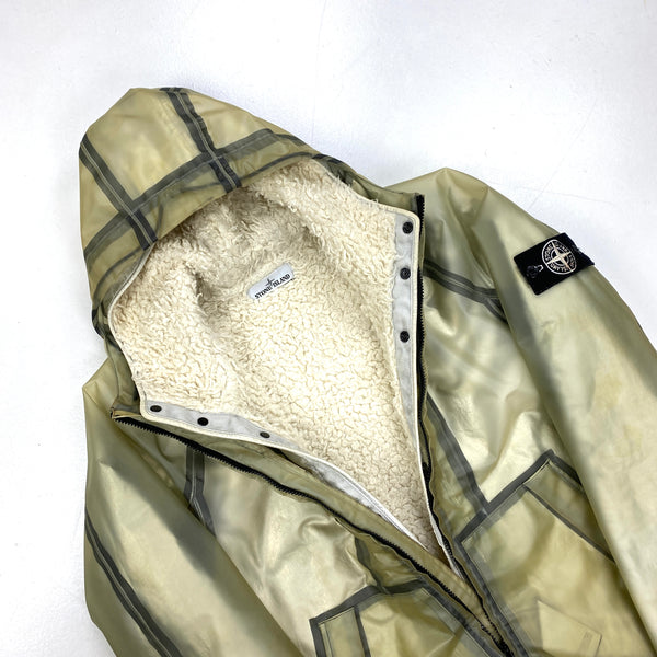 Stone Island Sherling Lined Poly Cover Jacket