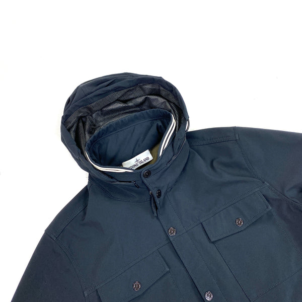 Stone Island Dark Navy 2014 Soft Shell R Jacket