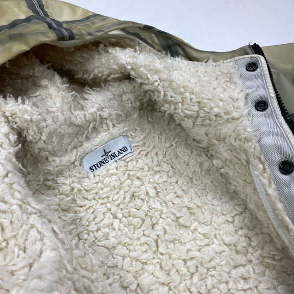 Stone Island Sherling Lined Poly Cover Jacket