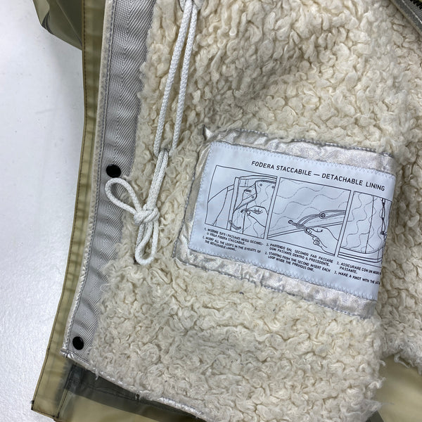 Stone Island Sherling Lined Poly Cover Jacket