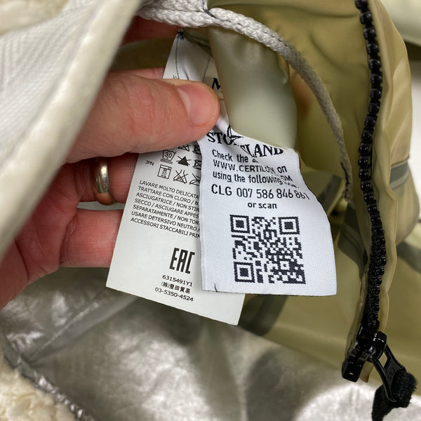 Stone Island Sherling Lined Poly Cover Jacket