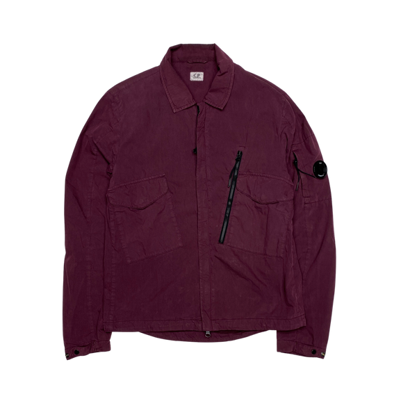 CP Company Maroon 50 Fili Overshirt