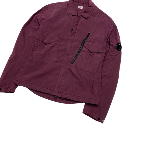 CP Company Maroon 50 Fili Overshirt
