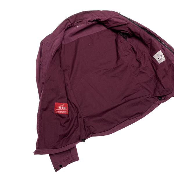 CP Company Maroon 50 Fili Overshirt