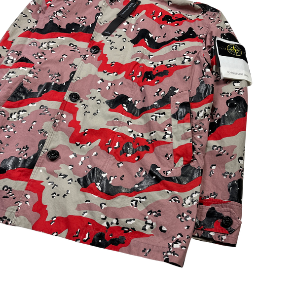 Stone Island 3C+PU Desert Camo Jacket - Medium