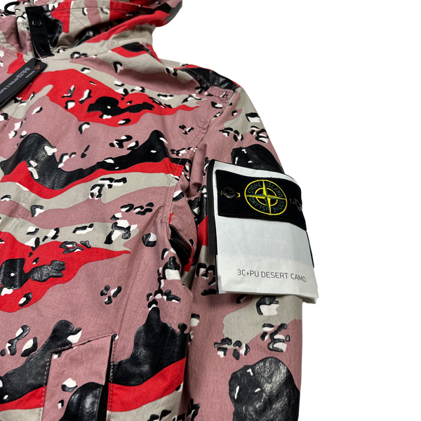 Stone Island 3C+PU Desert Camo Jacket - Medium