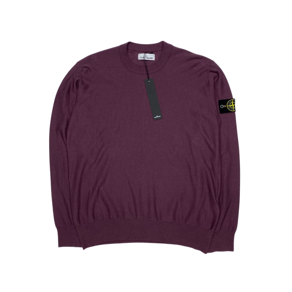 Stone Island 2022 Purple Lightweight Knit