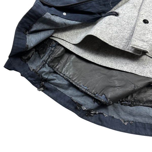 Stone Island 2008 Raso Duel Layer Dutch Rope Jacket - Large