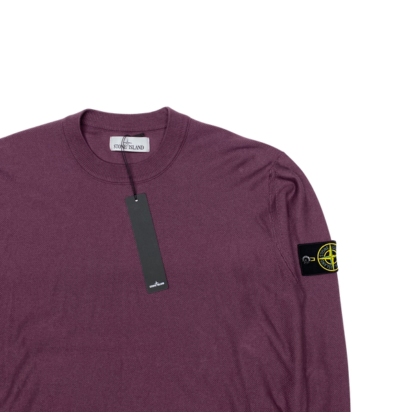 Stone Island 2022 Purple Lightweight Knit
