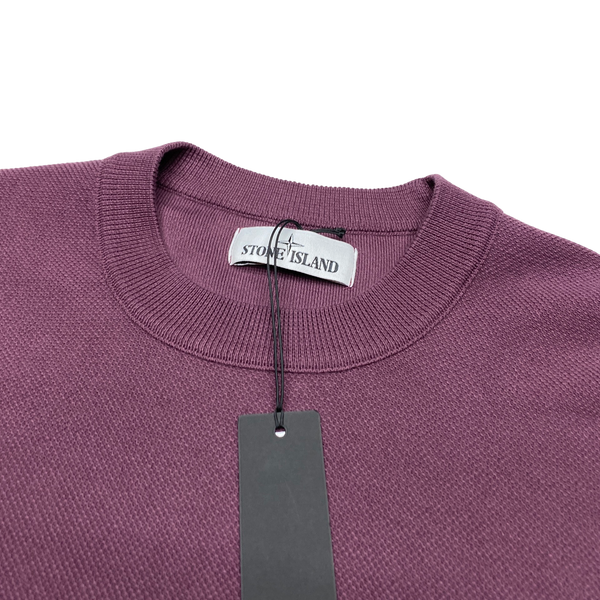 Stone Island 2022 Purple Lightweight Knit