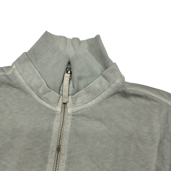 Stone Island Grey 2017 Quarter Zip Pullover Jumper