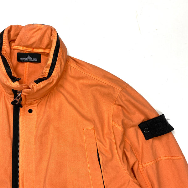 Stone Island Orange Hollowcore Shadow Project Jacket