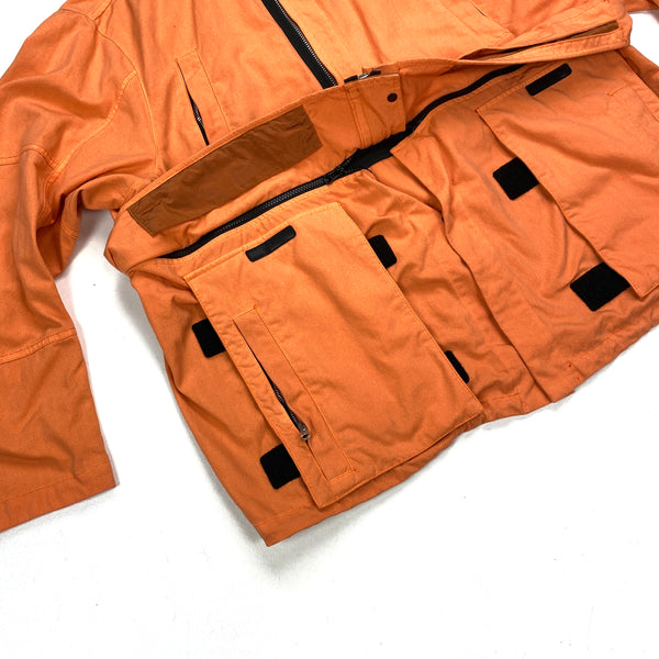 Stone Island Orange Hollowcore Shadow Project Jacket