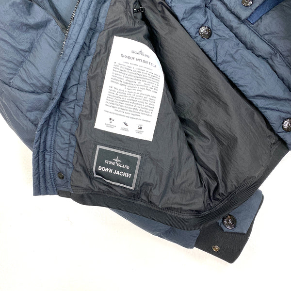 Stone Island 2011 Opaque Nylon Tela Down Jacket