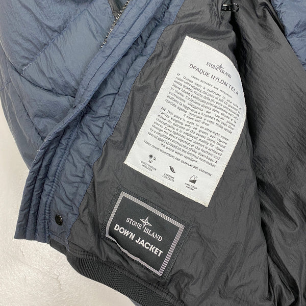 Stone Island 2011 Opaque Nylon Tela Down Jacket