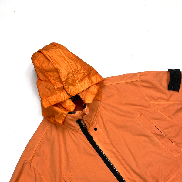 Stone Island Orange Hollowcore Shadow Project Jacket