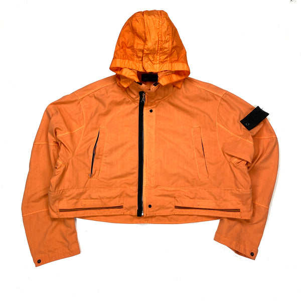 Stone Island Orange Hollowcore Shadow Project Jacket