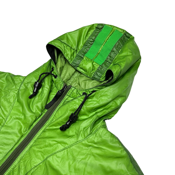 Stone Island Green 2007 Mesh Badge Down Puffer Jacket