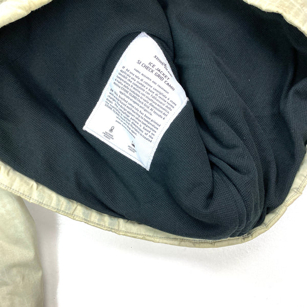 Stone Island Grid Check Ice Jacket