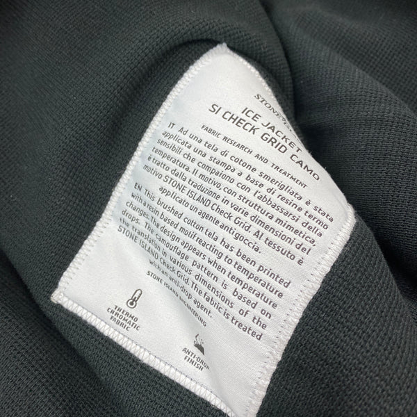 Stone Island Grid Check Ice Jacket