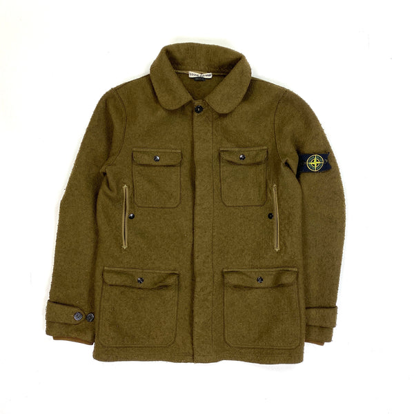 Stone Island 2004 Wool 4 Pocket Jacket Mat s Island