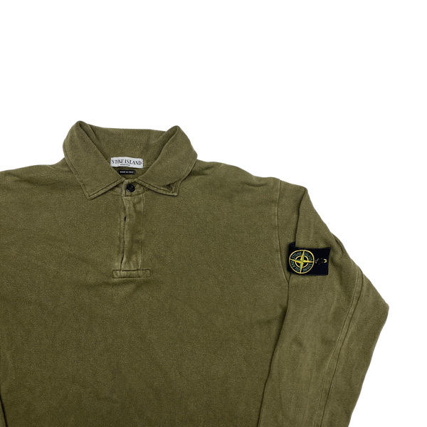 Stone Island 2005 Khaki Green Pullover Jumper