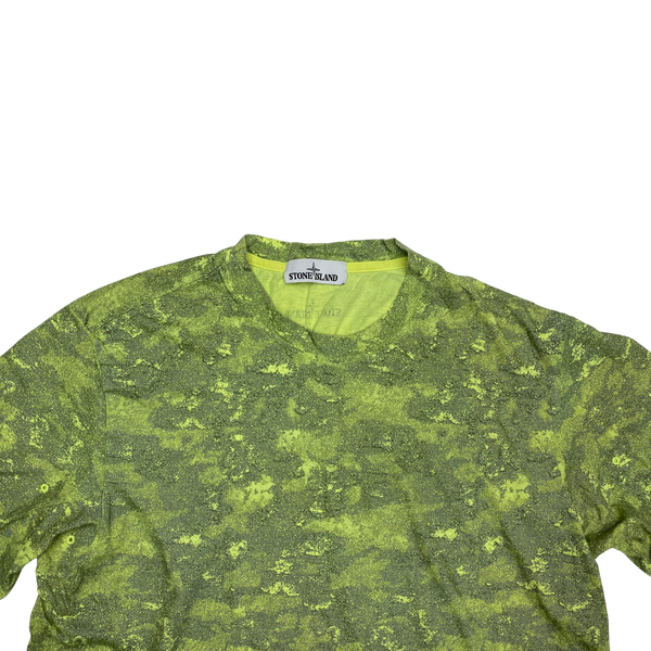 Stone Island 2015 Acid Camo Cotton T Shirt