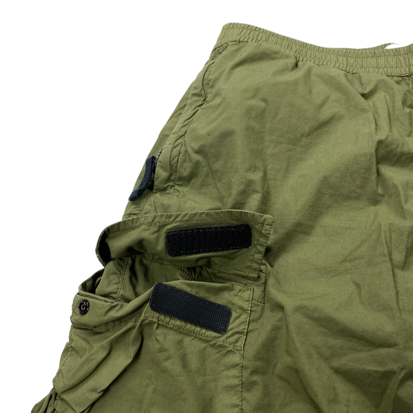 Stone Island 2021 Khaki Regular Tapered Cargo Trousers