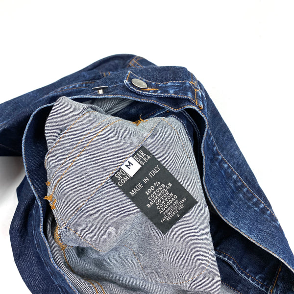 Stone Island Thick Cotton Denim Jacket