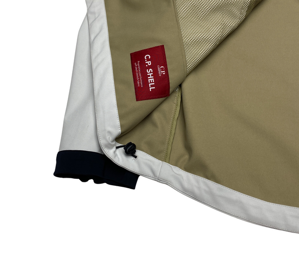 CP Company White 019 Goggle Soft Shell